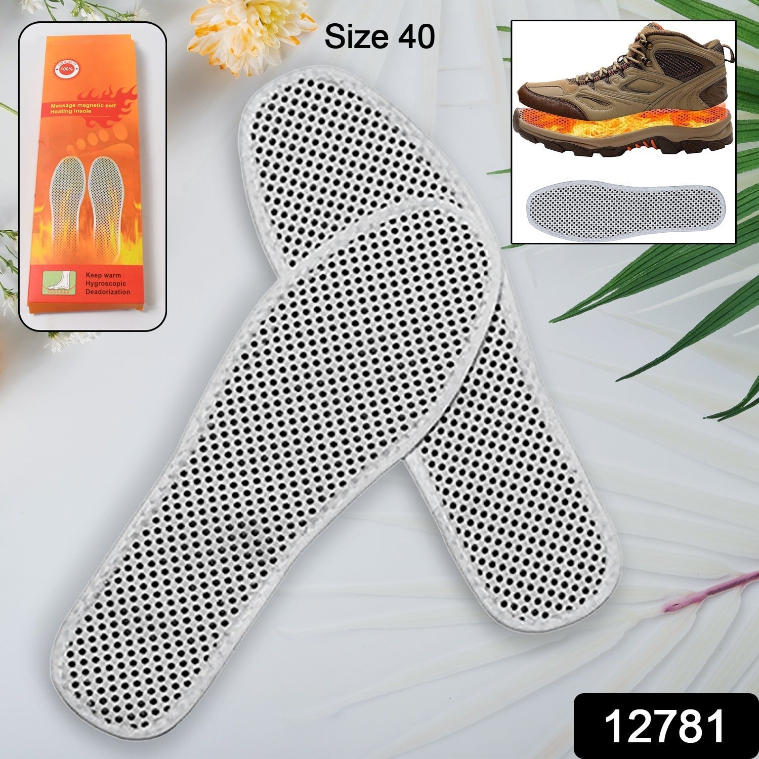 Massage Magnetic Self Heating Insole Shoe, Heating Insole for Women Men - Unisex Warm Insole - Thermal Insoles - Tourmaline Self Heating Shoe Inserts - Warm Shoe Pad (1 Pair) Massage Magnetic Self Heating Insole Shoe, Heating Insole for Women Men - Unisex Warm Insole - Thermal Insoles - Tourmaline Self Heating Shoe Inserts - Warm Shoe Pad (1 Pair)